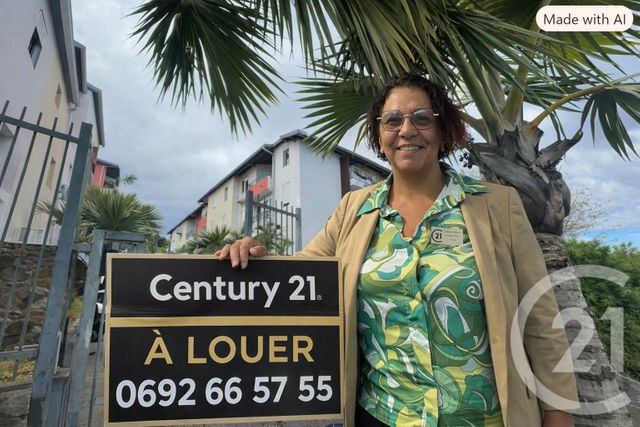 Appartement F2 à louer - 2 pièces - 42.84 m2 - ST DENIS - 974 - REUNION - Century 21 Chaussée Royale
